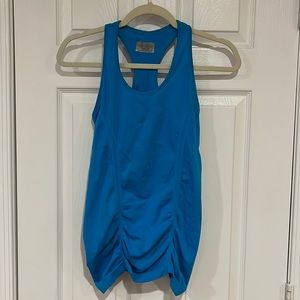 Athleta Speedlight Tank Top in teal color size XS